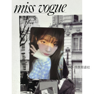💕*正版官卡* aespa 吒 wm簽售特典卡柚 陽光託臉柚 毛衣柚柳智敏小卡