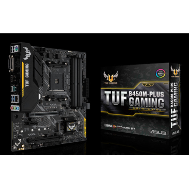 現貨 新到盒裝Asus/華碩 TUF B450M-PLUS GAMING主板AMD Ryzen7 5600g