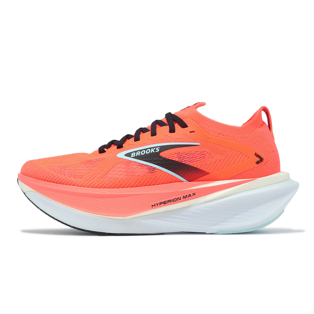 Brooks 競速跑鞋 Hyperion Max 3 男鞋 橘黑 回彈 厚底 運動鞋 [ACS] 1104671D670