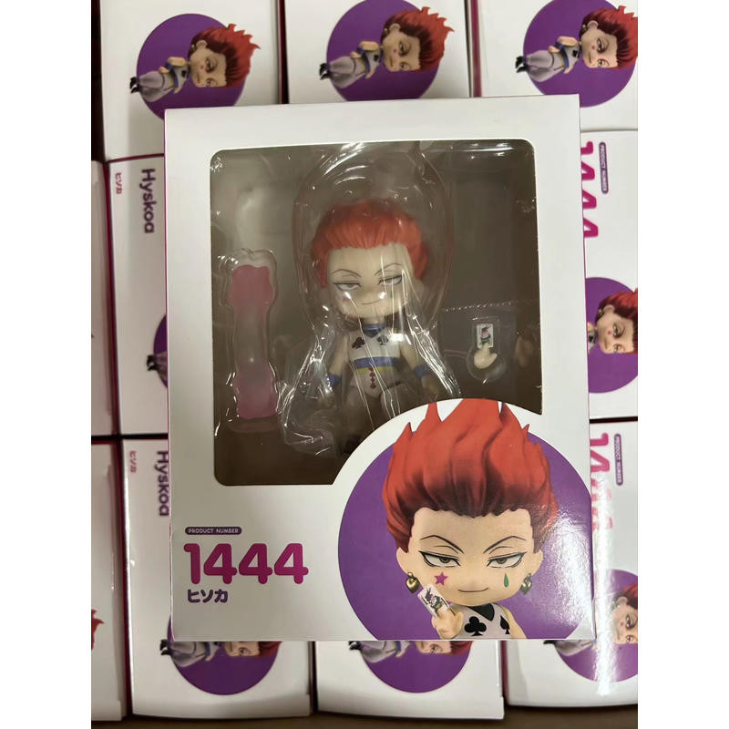 Q版粘土人西索 可動西索  Q版可動西索 全職獵人  西索可動公仔 1444#西索可動公仔手辦公仔擺件動漫模型