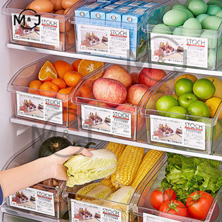 新品促銷 廚房食品級冰箱收納盒 抽屜式透明保鮮盒 蔬菜冷凍專用 整理盒 便攜收納 容易整理