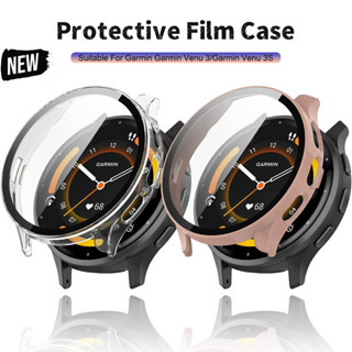 手錶保護膜盒相容 Garmin Venu 3 3S 智慧手錶錶帶保護套 Bumper Venu 3 Venu 3S 螢幕