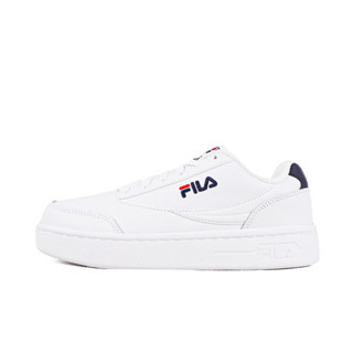 Fila Court Lux 男女 休閒鞋 小白鞋 皮革 百搭 厚底 增高 白 [4-C903W-133]