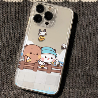 一二布布 透明 蘋果 16 15 iPhone 14 13 12 11 pro X XR XS max 手機殼 販販殼