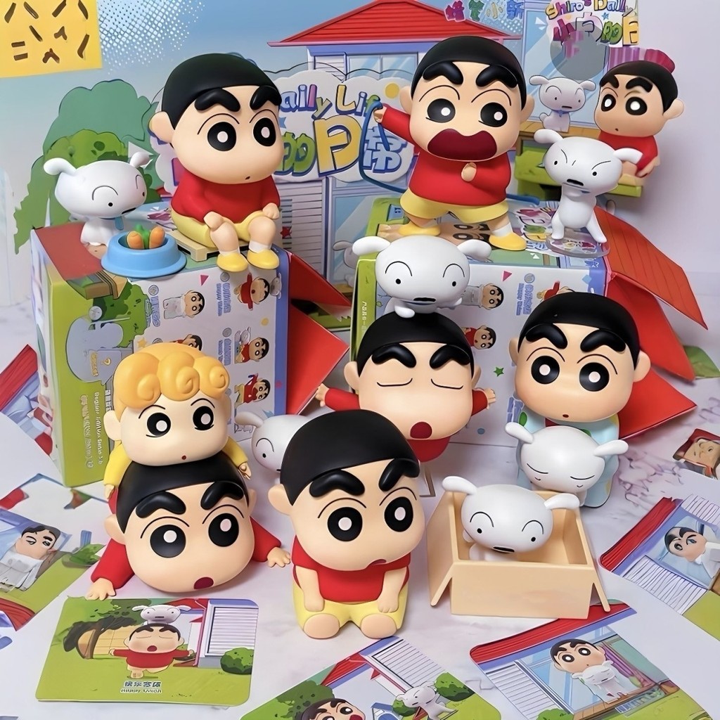 TOPTOY 正品 蠟筆小新 小白的日常系列 小白 小葵 日常 盲盒 公仔 擺件 模型 禮物