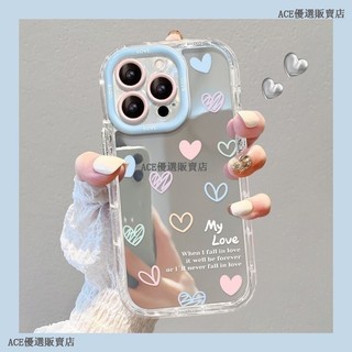 彩色愛心 鏡面 防摔手機殼 realme 14x 11 10 Pro 13 Pro+ 8 GT7 7T 保護殼