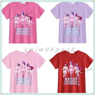 ✨臺灣出貨✨K-POP 獵魔女團T恤 米拉短袖 魯米 佐依 男女夏季tee 純棉180gT恤 二次元 純棉上衣 印花T恤