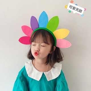 Ins兒童髮箍 夏季清涼可愛髮箍 生日髮帶 兒童生日派對裝飾
