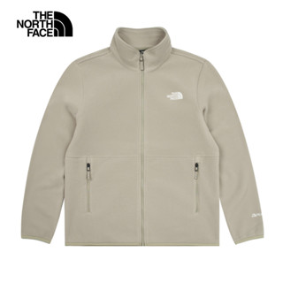 The North Face北面男款棕色舒適保暖立領抓絨外套｜83O91I4
