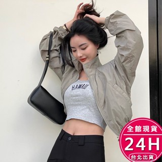 【梨卡】隔日到貨 女裝 工裝外套 外套女 寬鬆外套 涼感外套 復古風 休閒外套長袖 長袖外套 WT077【現貨24H】