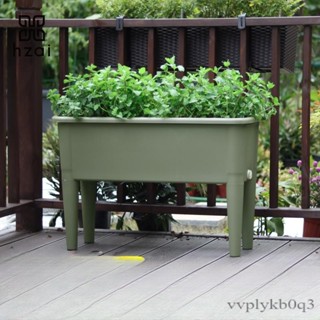 【本月推薦】種菜專用箱蔬菜種植箱種菜神器家庭陽臺爬藤花箱高腳花盆戶外花槽