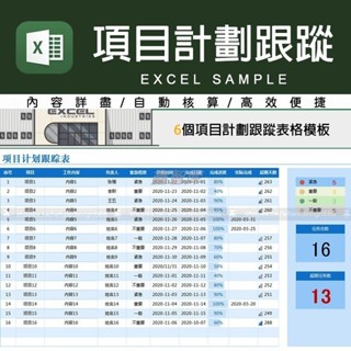 「Excel表格模板」 專案計劃排期跟蹤表電商軟件開發計劃直播帶貨工作排期模板Excel
