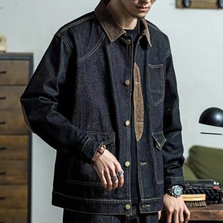 【J&N】春秋季牛仔外套男士牛仔衣服青少年裝褂新款韓版潮流學生寬鬆夾克 牛仔外套男