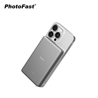 (PhotoFast)Mag Slim 超薄磁吸無線行動電源 10000mAh-太空灰