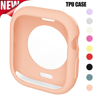 Candy TPU 保護殼相容 Apple Watch series 10 42mm 46mm 保險槓彩色保護套 iWa