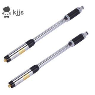 2x RH770 雙頻 144/430MHz 高增益 SMA-母伸縮天線,用於 UV-5R UV-82 BF-888S