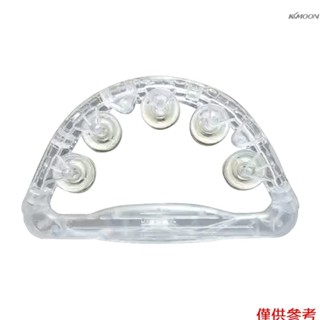 七彩閃光搖鈴 LED發光手搖鈴 夜店酒吧KTV晚會氣氛道具 迪吧搖鈴 透明