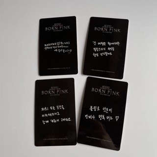 臺灣出貨 BLACKPINK八週年大電影小卡 Jennie jisoo rose lisa官方小卡 明星小卡 明星周邊