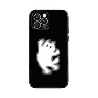 適用於炸毛貓狗iPhone15蘋果14promax光面黑色13小米11紅米k60全包note12turbo保護套civi
