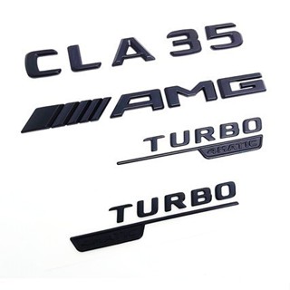 Benz 賓士 CLA35 AMG TURBO 4MATIC 字貼 車標 CLA C117 C118 車身字標