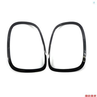 Crtw 尾燈燈裝飾環 2 件更換 BMW Mini Cooper F55/F56/F57 2014-2021 OEM: