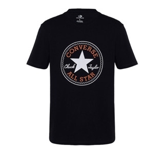 匡威 Converse Go-To All Star Patch 標準版型男士 T 恤 Converse 黑色