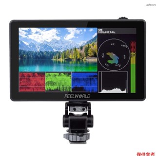 FEELWORLD LUT5 5.5英寸頻道監視器 LCD觸控式螢幕 帶3D蠟染 支援HDMI輸入輸出（不帶電池）