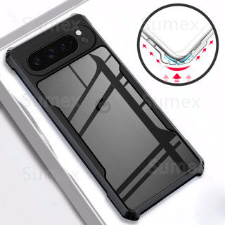 適用於 Google Pixel9 Pixel 9 8 7 6 Pro XL 8A 7A 6A 5G 手機殼清晰檢視透明