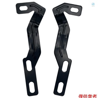 Crtw 引擎蓋鉸鏈溝 LED 燈安裝支架鋁合金聚光燈支架更換,適用於 Tacoma2016-2020