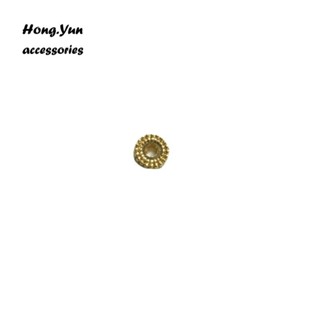 宏雲Hongyun-ls-（1pcs）- 14K 18K保色齒輪隔片隔珠diy手工手鍊項鍊散珠子材料飾品配件批發