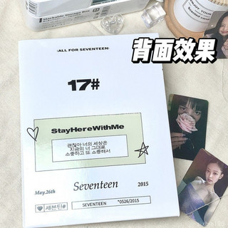 idol🤍 韓漫四格卡冊 A5活頁小卡收納冊 高顏值愛豆追星專輯相簿 遊戲卡收納冊