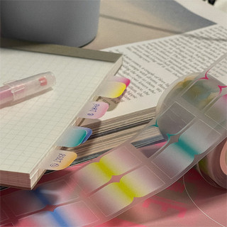 【湘湘小舖❤️】現貨Lifetape | DISAPPEAR漸變索引貼簡約ins風可書寫標記啞膜