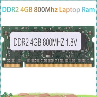 Ddr2 4GB 800Mhz 筆記本電腦 Ram PC2 6400 2RX8 200 針 SODIMM 適用於英特爾