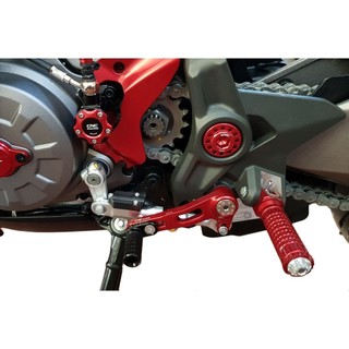 CNCRACING DUCATI MONSTER SUPERSPORT 打檔 後煞車 可調 腳踏桿 腳踏 改裝