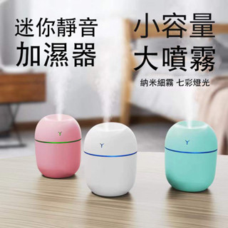【蝦皮隔日到貨】🛒加濕器 迷你噴霧加濕器 香氛機 小型加濕器 彩蛋加濕器 加濕機 香氛精油 自動香氛機 USB香氛機靜音
