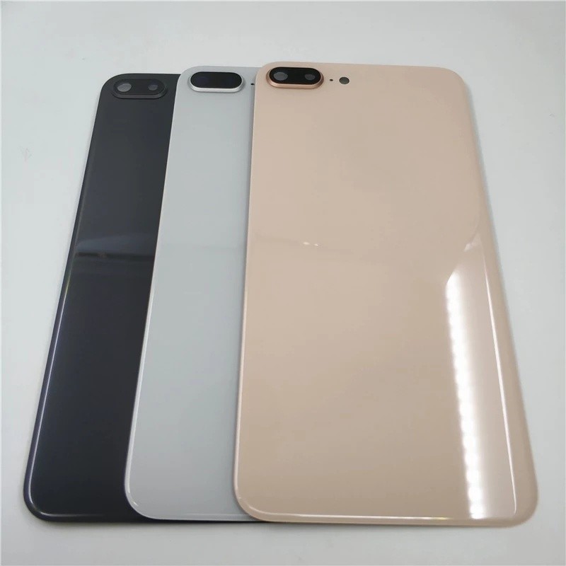 適用於 iPhone 8 8G 後蓋電池玻璃蓋後門外殼適用於 iPhone 8 8G 後玻璃面板帶相機框架鏡頭