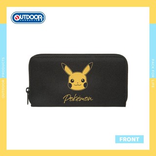 OUTDOOR 寶可夢Pokemon金典皮卡丘長夾/ 黑色/ ODGO22S07BK eslite誠品