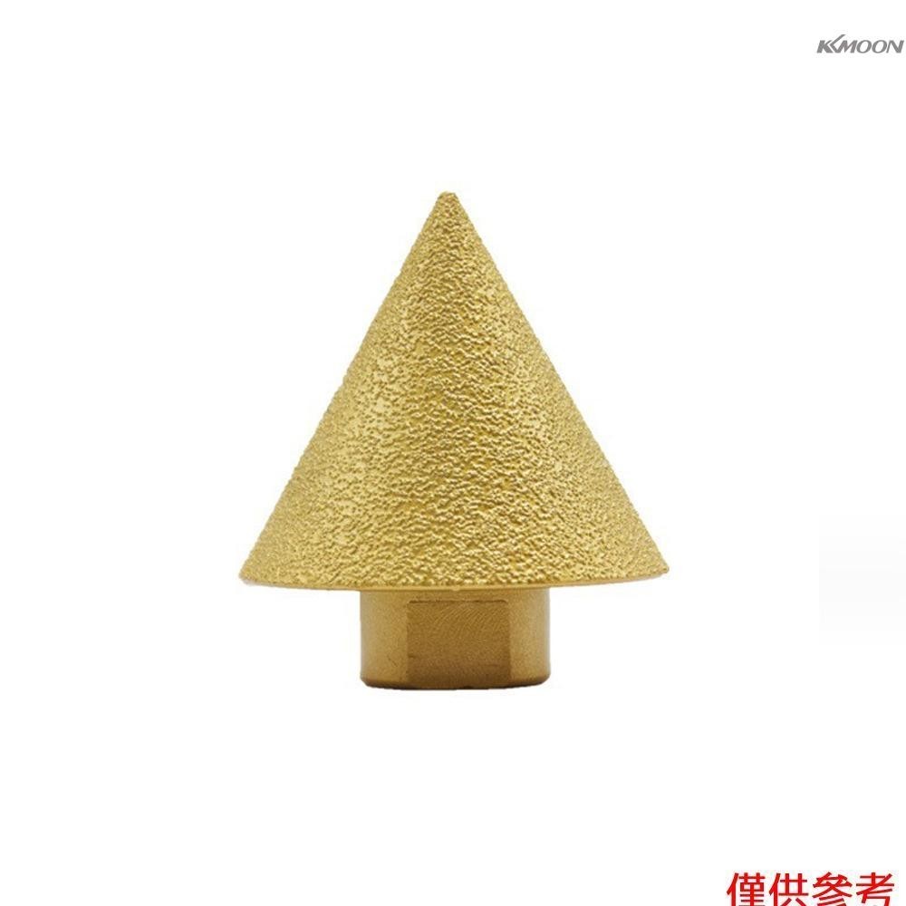 釺焊金剛石倒角器 角磨機瓷磚大理石打孔器 花崗岩石材打磨工具 46目金剛石粒度                    【