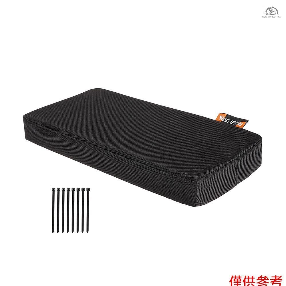 【SN】自行車後座墊柔軟加厚自行車後座墊可拆卸可水洗置物架墊舒適自行車後座墊