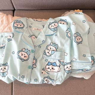 Smile Kids 兒童秋冬睡衣 臺灣出貨 女童星星小八兒童睡衣春秋季男童長袖中大童家居服套裝可外穿