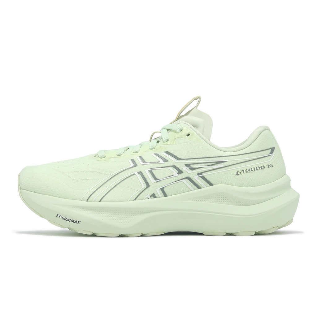 Asics 慢跑鞋 GT-2000 14 D 寬楦 女鞋 綠 灰 支撐 回彈 亞瑟士 [ACS] 1012B842300