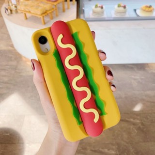 創意 個性惡搞熱狗 適用 蘋果 iPhone 15 pro max 蘋果 13 14 plus 保護套 手機殼 防摔殼
