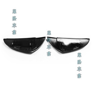適用Lexus 凌志 新款ES RC UX LS真碳纖維牛角後視鏡替換件/2替換件