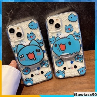 動漫卡通capoo貓貓蟲咖波 磁吸支架蘋果iPhone16 15 14 13mini 12 Pro Max i11手機殼