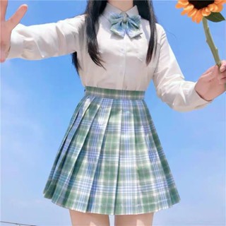 🌈綺羅✨學生JK制服✨雪松 高品質學生服 高校服 國中制服 蝴蝶結 學院風套裝 修身顯瘦 百褶裙 角色扮演