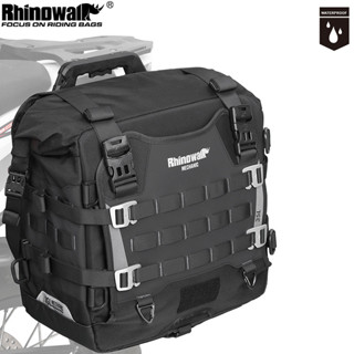 Rhinowalk 快拆摩托車邊包防水多功能摩托車馬鞍包(35L-45L)