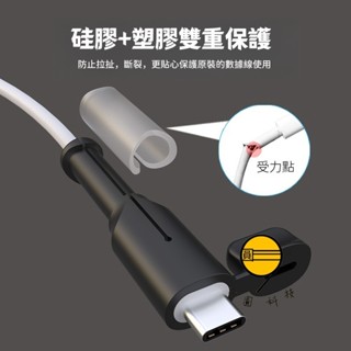 防電流 數據線收納 矽膠數據線保護套 充電線保護套 防拉扯 充電線收納 繞線器 適用 蘋果 三星 小米 oppo