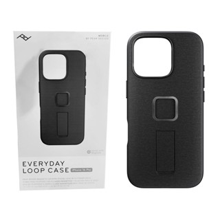 Peak Design Everyday Loop Case 指環手機殼 黑 iPhone 16 Pro用(平行進口)