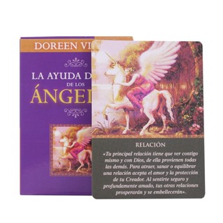 Daily Guidance From Your Angels Oracle天使先知的每日指引神諭卡桌遊卡牌 naitw