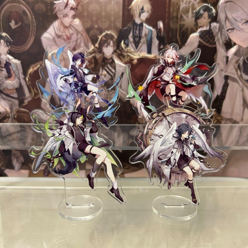 【潮玩精品擺件】原神週邊衕人亞剋力立牌多角色魈散兵提納裏萬葉高清精美桌麵擺件